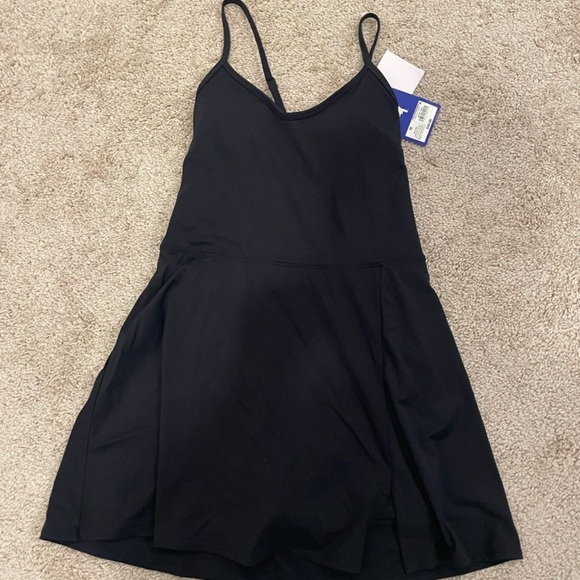 JoyLab Dresses & Skirts - JoyLab Black Active Dress | Built-In Shelf Bra Athletic Tennis Dress Size M NWT